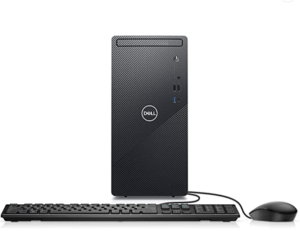 Dell New_2022 Inspiron Desktop 3910 MT || Intel Core i3-12th Generation || 8GB Ram || 1TB HDD +256 GB_M.2_SSD || Windows 11 Home+Office 2021