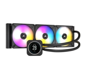 Corsair iCUE H150i ELITE LCD Display Liquid CPU Cooler (CW-9060062-WW)